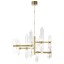 Langston Large Chandelier AvroKO 702LGSN46BR-LED927