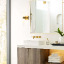 AvroKO Langston Medium Bath Sconce Modern Collection 700BCLGSN