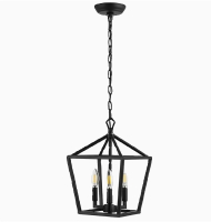 Darlana Small Pendant D25 H38 Black
