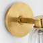 Asalea Single Bath Sconce AERIN ARN2501PN-CG