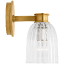 Asalea Single Bath Sconce AERIN ARN2501PN-CG