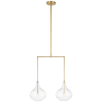 Lomme Small Linear Chandelier Champalimaud  CD5026SB-CG