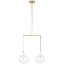 Lomme Small Linear Chandelier Champalimaud  CD5026SB-CG