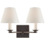 Evans Double Arm Sconce Ralph Lauren RL2007NB-P