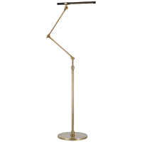Heron Medium Adjustable Floor Lamp Ian K. Fowler IKF1506HAB/BLK