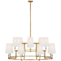 Modica XL Ring Chandelier Chapman & Myers CHC5070GI-L