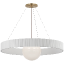 Arena 42" Ring and Globe Chandelier Windsor Smith WS5001HAB/NO-WG