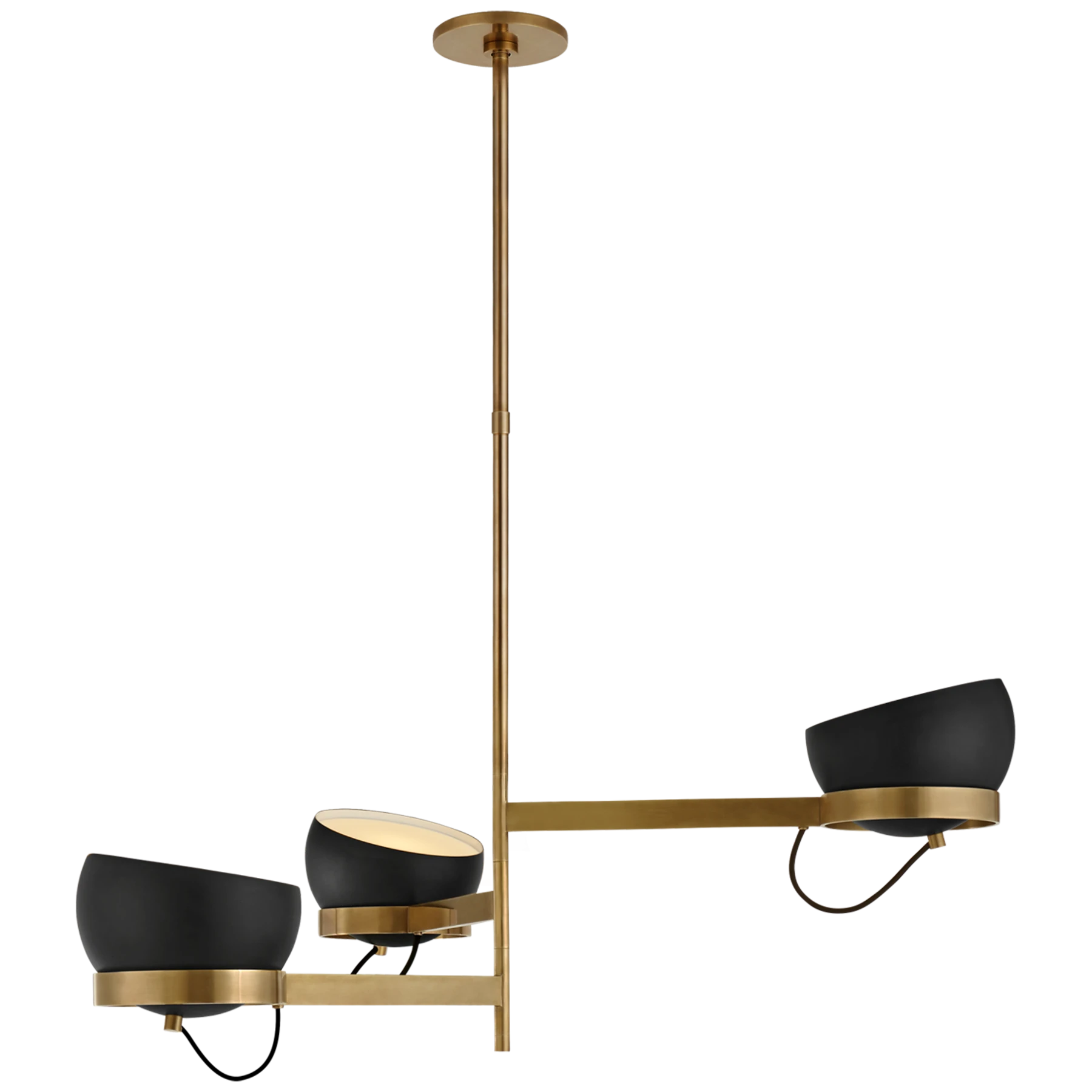 Люстра Lightwell Grande Triple Chandelier Barbara Barry BBL5151SB-BLK