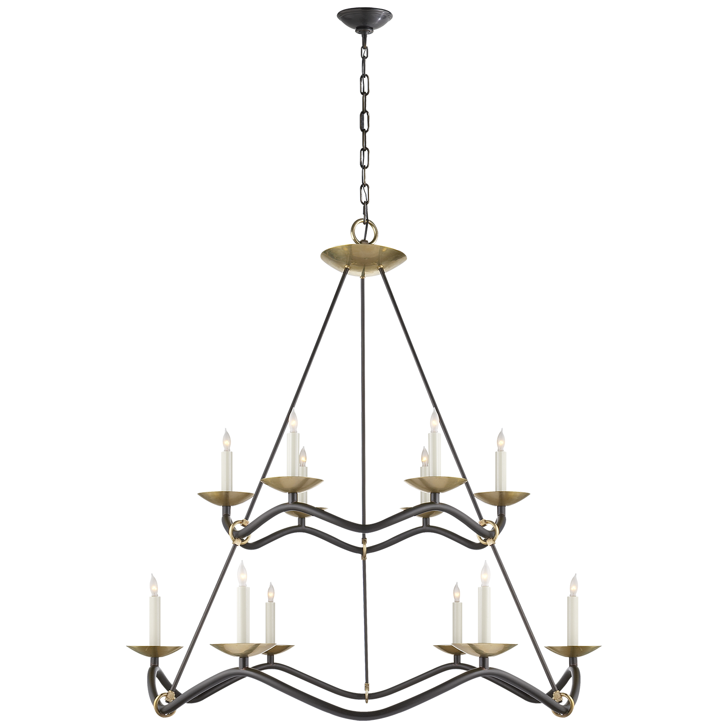 Люстра Choros Two-Tier Chandelier Barry Goralnick S5041AI
