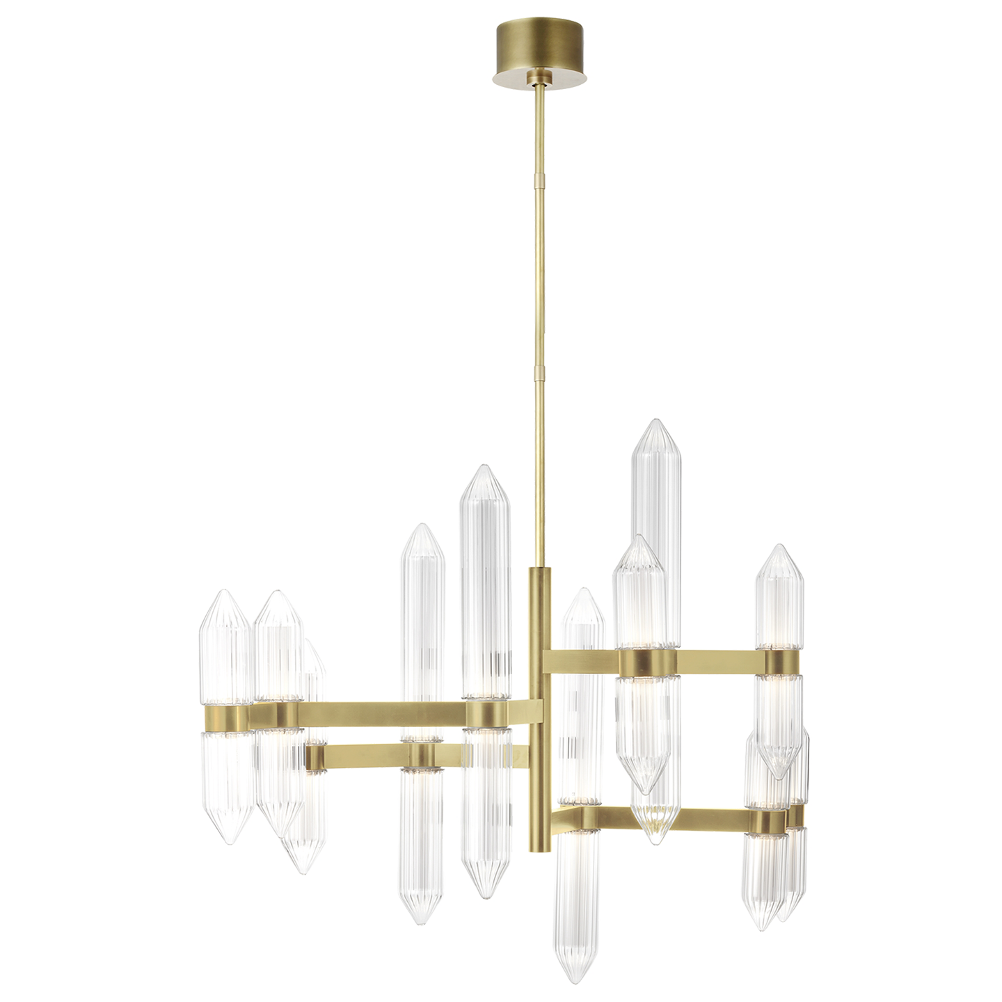 Люстра Langston Large Chandelier AvroKO 702LGSN46BR-LED927