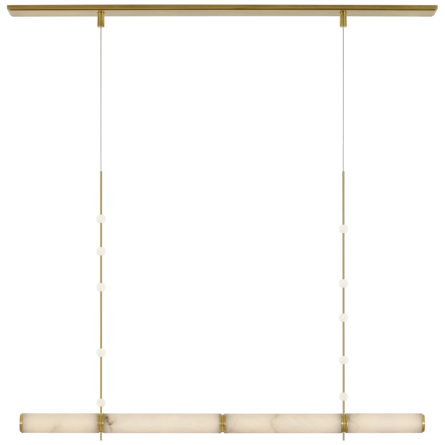Люстра Marcell 56" Linear Chandelier Anne-Marie Barton AMB5030AB-ALB