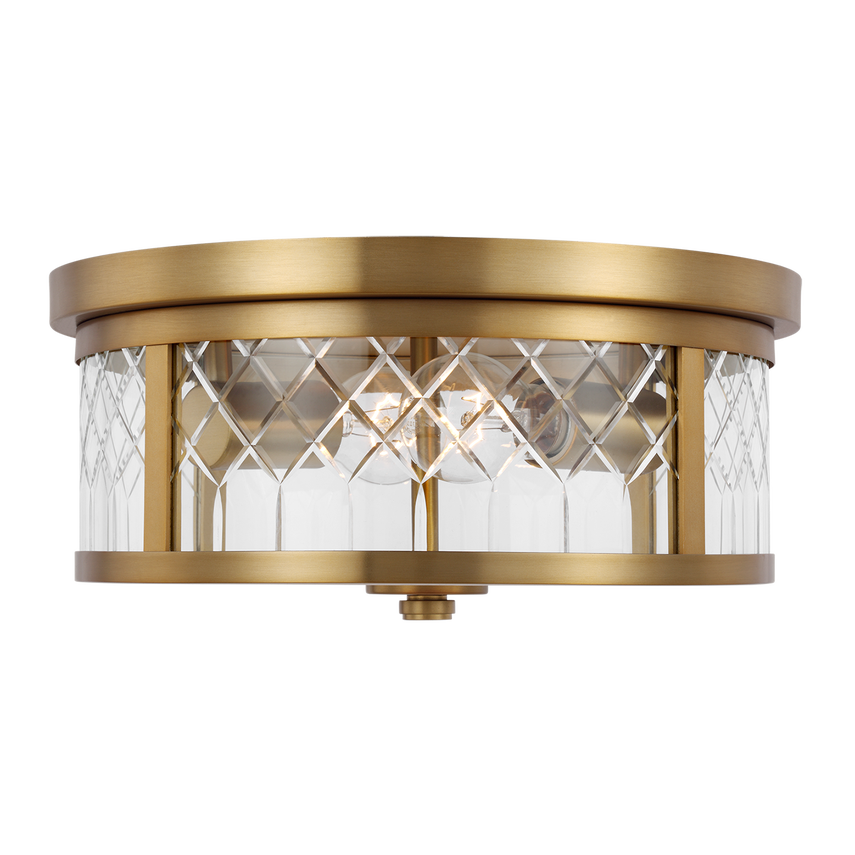 Потолочный светильник Alec Flush Mount Alexa Hampton AF1072BBS