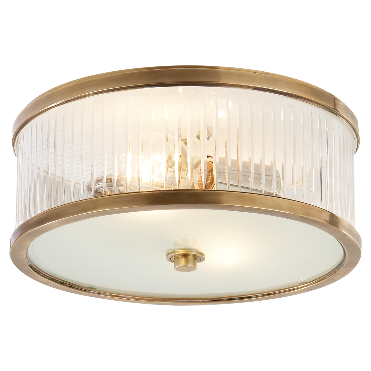 Потолочный светильник Randolph Large Round Flush Mount Alexa Hampton AH4201HAB-FG